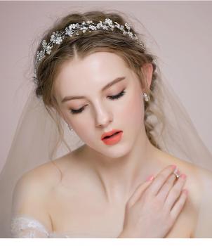 Neu Haardraht mit Strass ZPL-9173